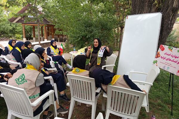 حضور دانش آموزان پیشتاز پردیس در پیش اردوی ملی ۱۴۰۴