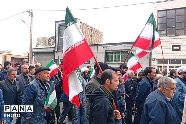 راهپیمایی باشکوه روز جهانی قدس در جوادآباد