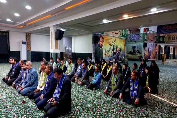سفر  معاون هماهنگی، نیروی انسانی و پشتیبانی سازمان دانش‌آموزی به استان خوزستان