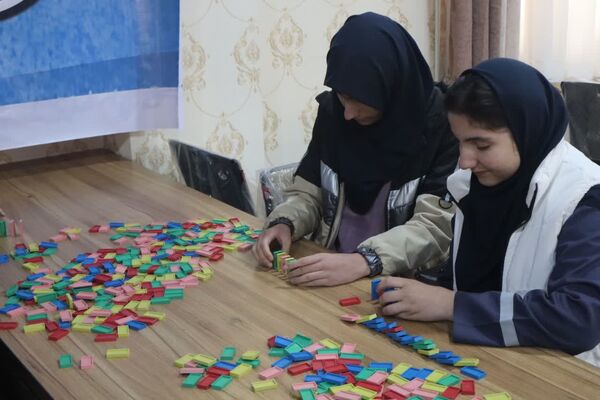 شور و نشاط دانش‌آموزان در پنجمین روز اردوی تمشک خرم‌آباد