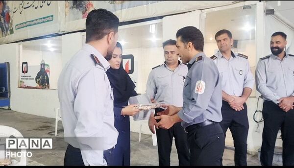 نشاط در ایستگاه؛ رقابتِ آتش‌ نشانان در میدان ورزش