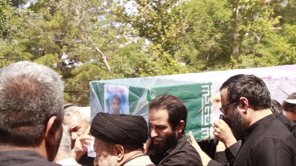 خاکسپاری پیکر پاک  سردار سرافراز اسلام شهید محمد کاظمی و شهدای جنگ تحمیلی در مشهد