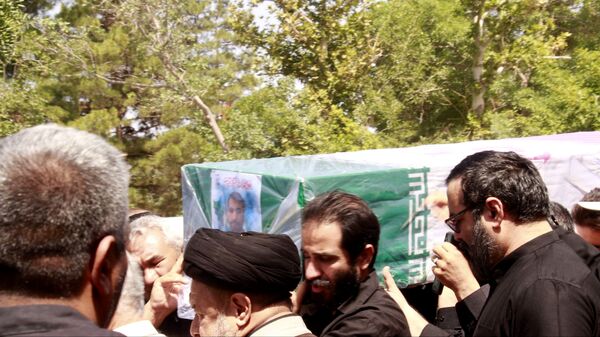 خاکسپاری پیکر پاک  سردار سرافراز اسلام شهید محمد کاظمی و شهدای جنگ تحمیلی در مشهد