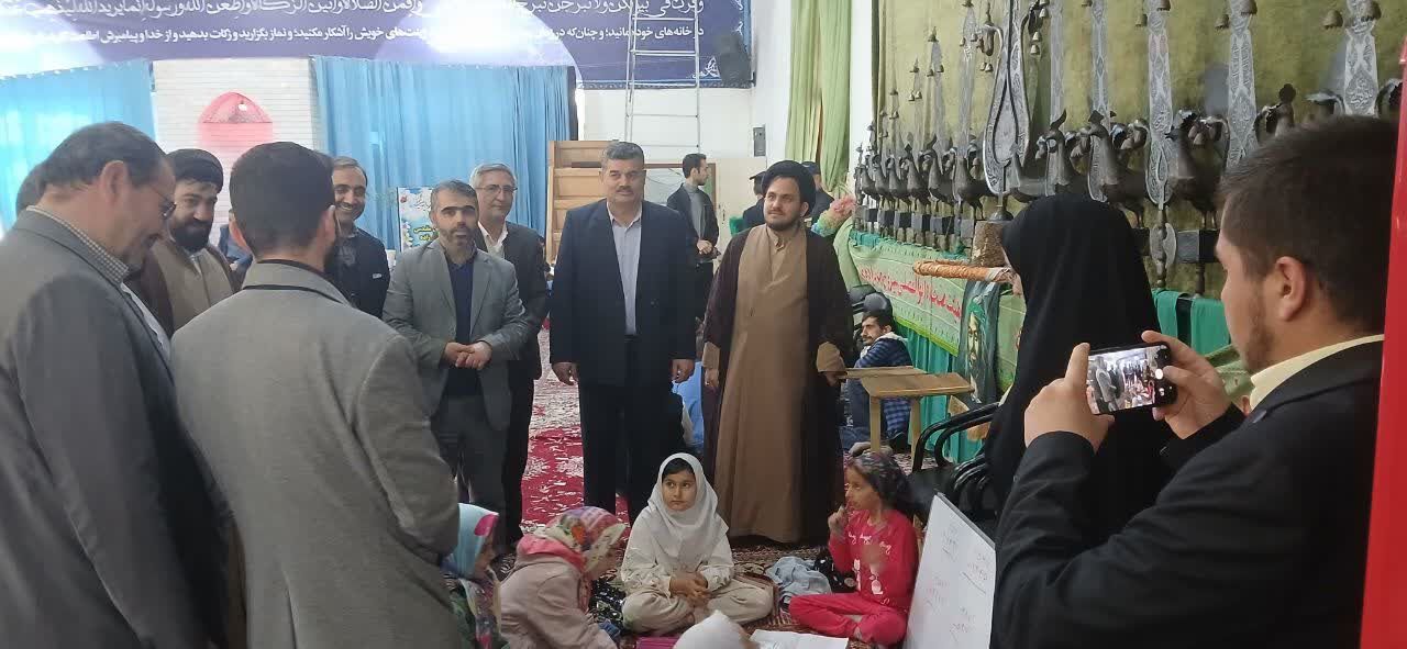 جشنِ اختتامیه کلاس‌های قرآن در امام زاده نقی الهادی (ع) شیروان