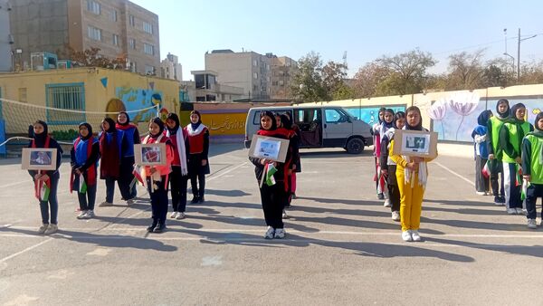 المپیاد ورزشی درون مدرسه‌ای در دبیرستان عطیه
