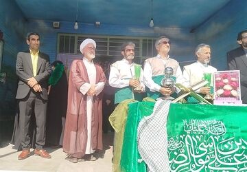 خادمین امام رضا (ع) در مدرسه پروین اعتصامی شهریار