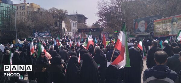 حضور مردم شهید پرور بجنورد در راهپیمایی روز قدس