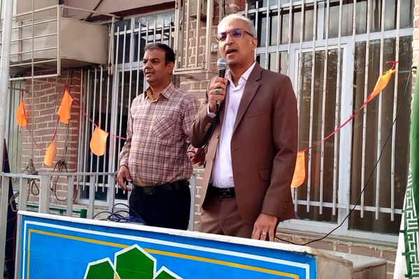 برگزاری مراسم تکریم از فرزند شهید سهیل رستمیان در ناحیه یک شهرری
