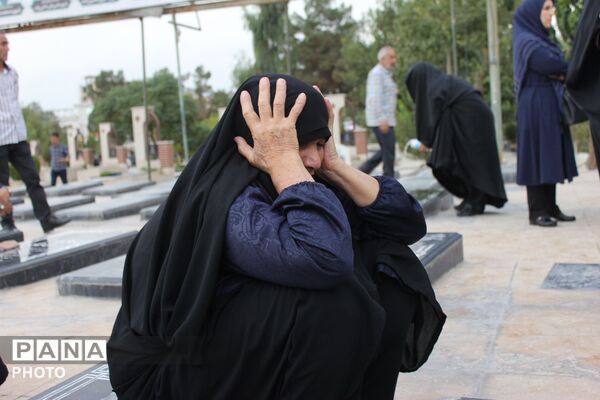 پنجشنبه‌های شهدایی با گرامیداشت هفته فراجا در گلزار شهدای امامزاده عقیل (ع)