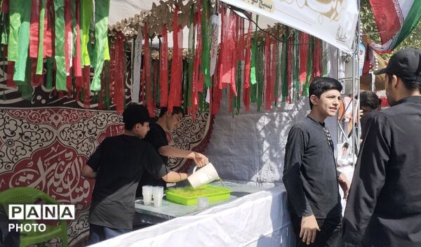  نقش‌آفرینی اعضای سازمان دانش‌آموزی در همایش بزرگ جاماندگان اربعین