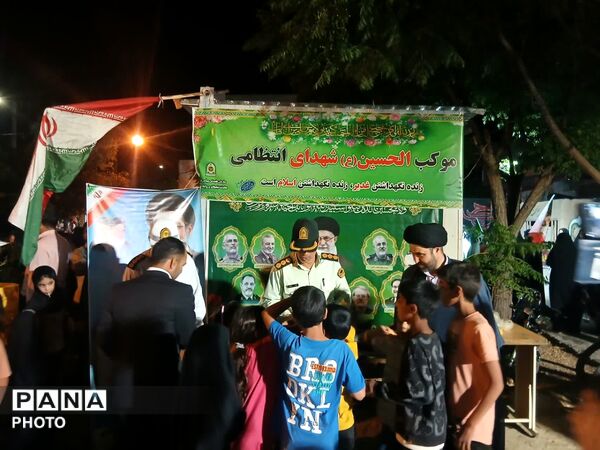 قرار شبانه  مردم شهرستان مه ولات همزمان با عید سعید غدیر و رحلت امام خمینی (ره)