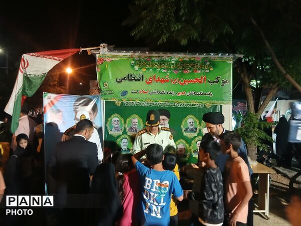 قرار شبانه  مردم شهرستان مه ولات همزمان با عید سعید غدیر و رحلت امام خمینی (ره)