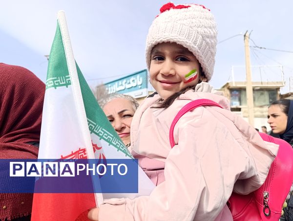 راهپیمایی ۲۲ بهمن در مشهدمرغاب