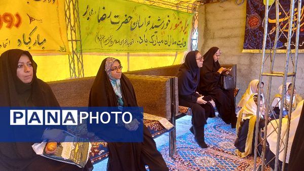 افتتاح چایخانه دانش‌آموزی به‌مناسبت دهه کرامت