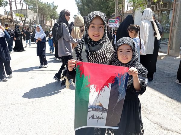 حضور پر شکوه مردم شهرستان جاجرم در راهپیمایی روز جهانی قدس