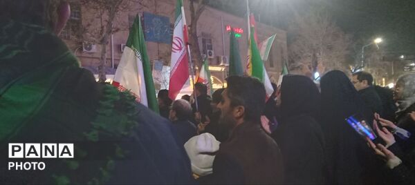 حضور گسترده و پرشور مردم انقلابی نیشابور در اجتماع خونخواهی رهبر انقلاب