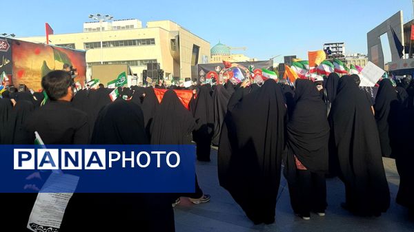 را‌هپیمایی روز عفاف و حجاب در سالروز سرکوب خونین قیام مردم علیه کشف حجاب مشهد