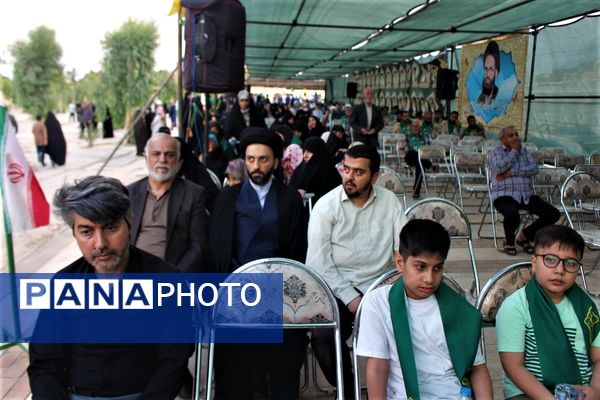 آیین سالگرد شهید آیت الله سعیدی و شهدای سادات استان قم 