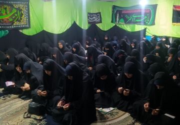 اقامه سه‌ روز عزاداری‌ حضرت صدیقه مرضیه (س) در دبیرستان صدرا یک ناحیه ۵اصفهان 