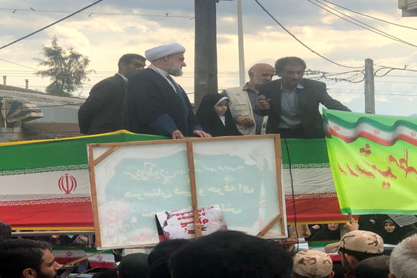 13 آبان و حضور حداکثری دانش‌آموزان املشی