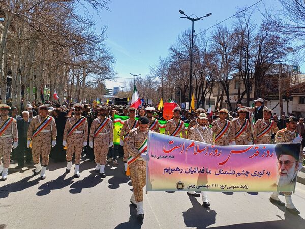 راهپیمایی باشکوه روز قدس در بروجرد