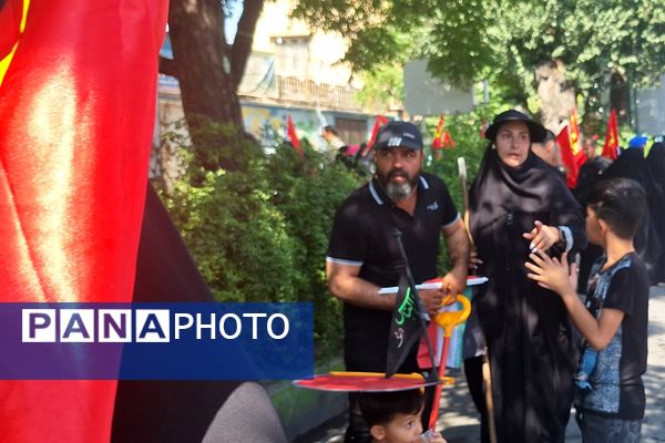 مراسم راهپیمایی جاماندگان اربعین حسینی در شیراز