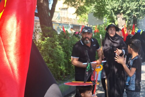 مراسم راهپیمایی جاماندگان اربعین حسینی در شیراز