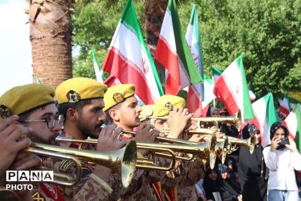 رزمایش امام رضایی های یزد
