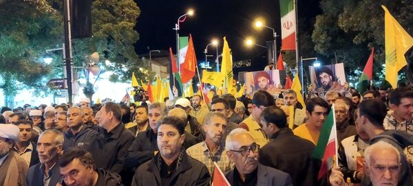 تجمع کودکان و نوجوانان زنجانی در محکومیت جنایات رژیم صهیونیستی 