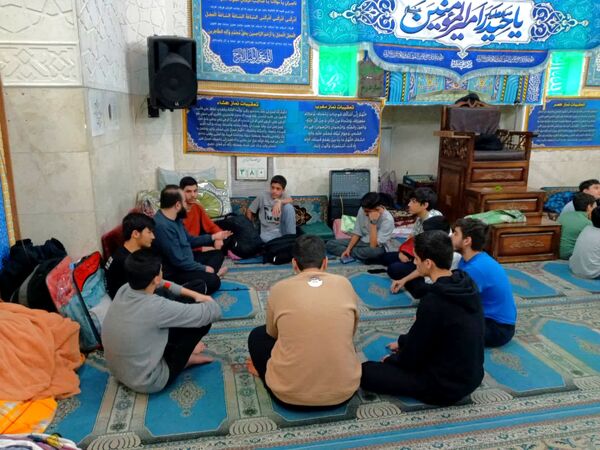 حال‌وهوای معنوی اعتکاف در مسجد حضرت فاطمه(س)