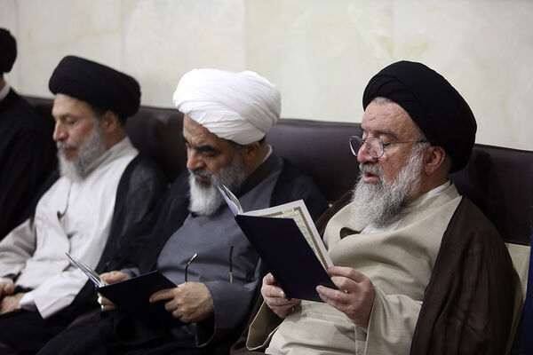 مراسم بزرگداشت شهید «سیدحسن نصرالله» از سوی رهبر معظم انقلاب در قم
