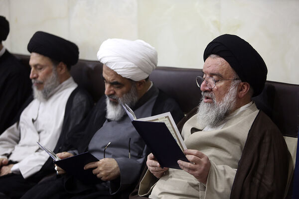 مراسم بزرگداشت شهید «سیدحسن نصرالله» از سوی رهبر معظم انقلاب در قم
