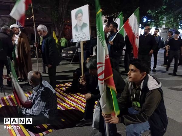 از قلب نیشابور تا وسعت ایران،اجتماع با شکوه مردم جان فدا