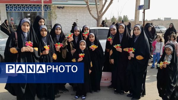 پیاده روی به عشق امام زمان (عج) در خواف