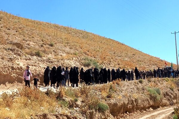 مراسم گرامیداشت تاسوعای حسینی در روستای گزکوه 