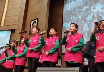  تجلیل از آتش‌نشانان داوطلب در مشهد