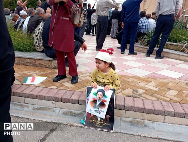راهپیمایی روز قدس در شهر لطیفی لارستان