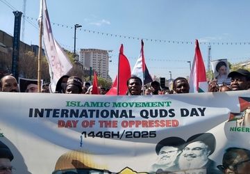 حضور مسولان آموزش و پرورش خراسان رضوی در راهپیمایی روز قدس