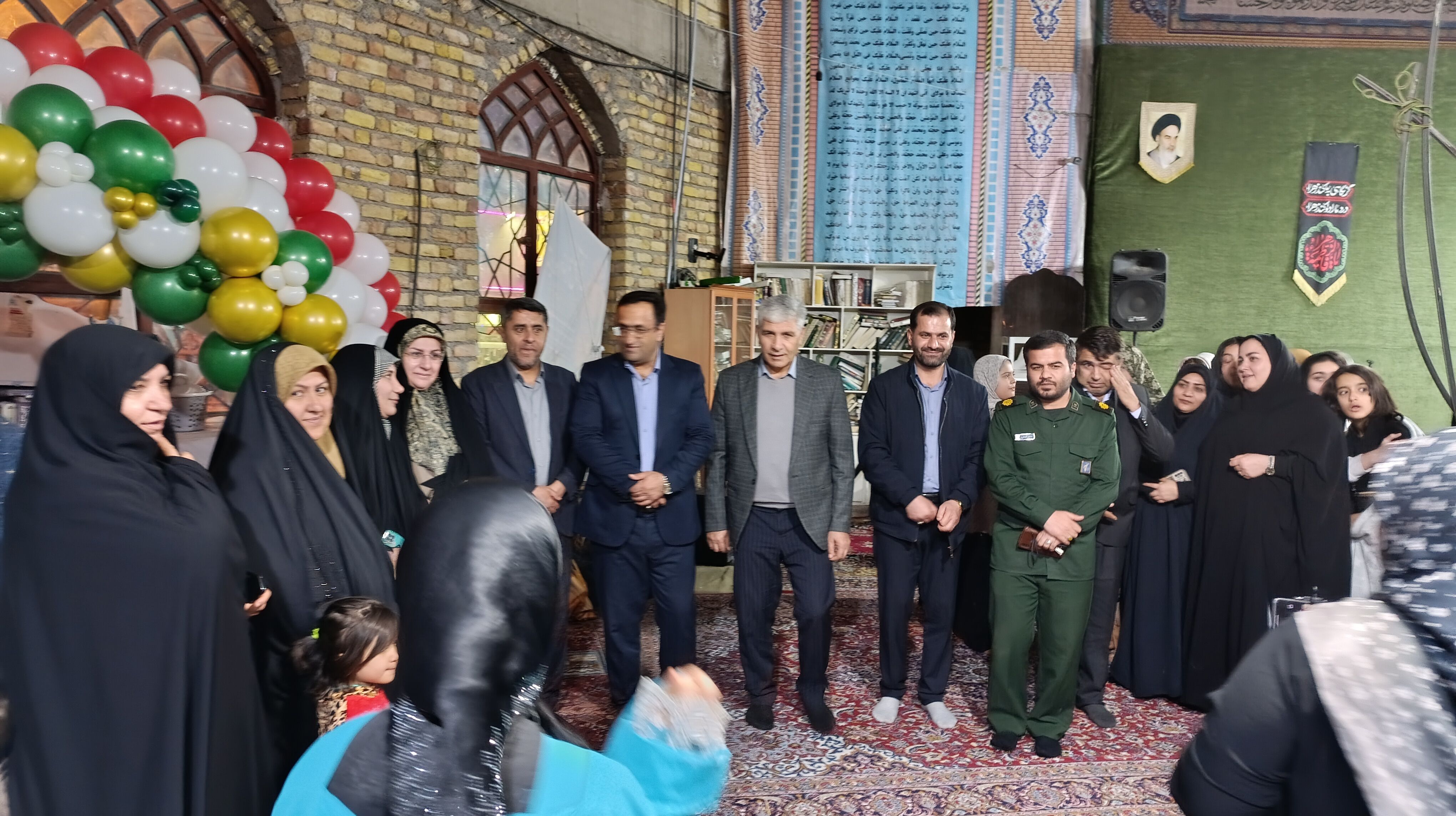  حضور مسئولان آموزش و پرورش در جمع معتکفین دانش‌آموز یاسوج