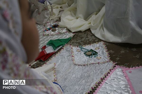 طنین بندگی در جشن تکلیف دانش‌آموزان دختر شهرستان قرچک
