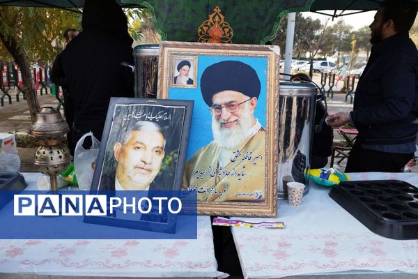 تجدید عهد با شهدا در رباط کریم