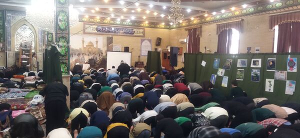 اعتکاف دانش‌آموزی در مرند با حضور حجت‌الاسلام بختیار بایرام اُف