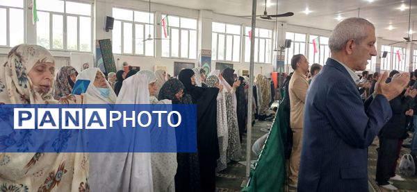 نماز عید فطر در فریدونکنار 