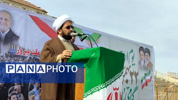 جلوه‌ای از وحدت؛ خروش مردم رودبار جنوب در راهپیمایی ۲۲ بهمن ۱۴۰۴