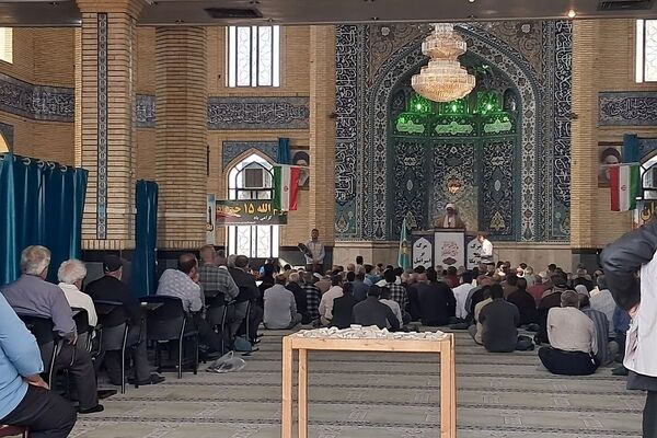 برگزاری باشکوه نماز عید سعید قربان در سطح شهرستان ملارد با حضور پرشور مردم