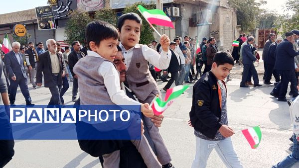 خروش پرشور مردم کازرون در جشن 47 سالگی پیروزی انقلاب اسلامی