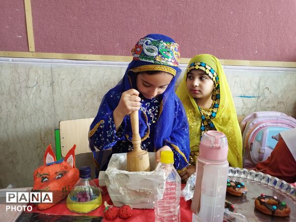 نمایشگاه «طرح بوم» در مدرسه بهادر صمدی
