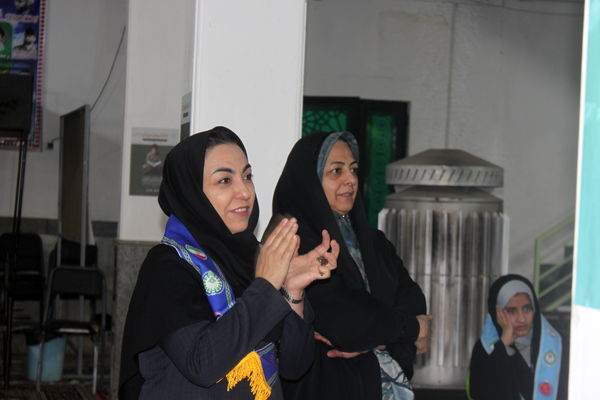 اعتکاف سازمان دانش آموزی دختران کرمان