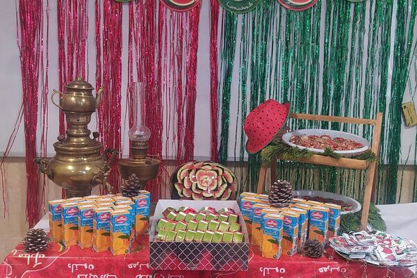 از انار تا لبخند؛ یلدای دانش‌آموزی