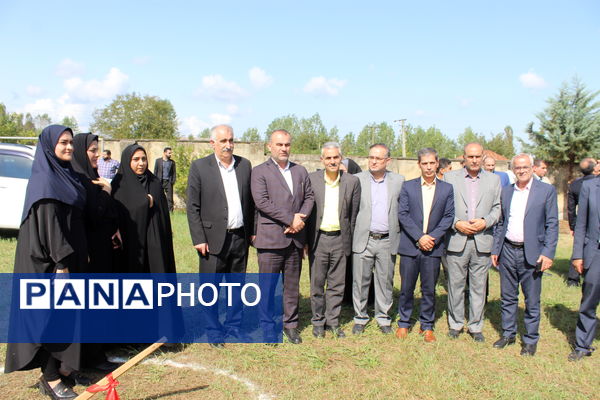 آیین کلنگ زنی طرح اولیا در روستای لدار بندپی شرقی